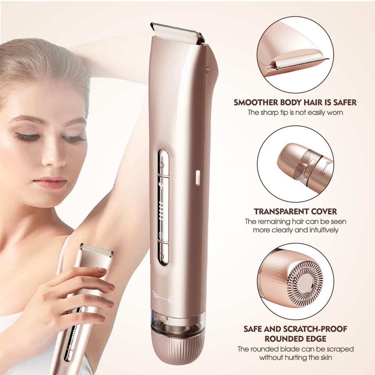 Electric Hair Removal Shaver